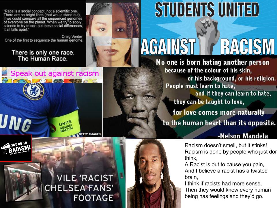 Racism poster