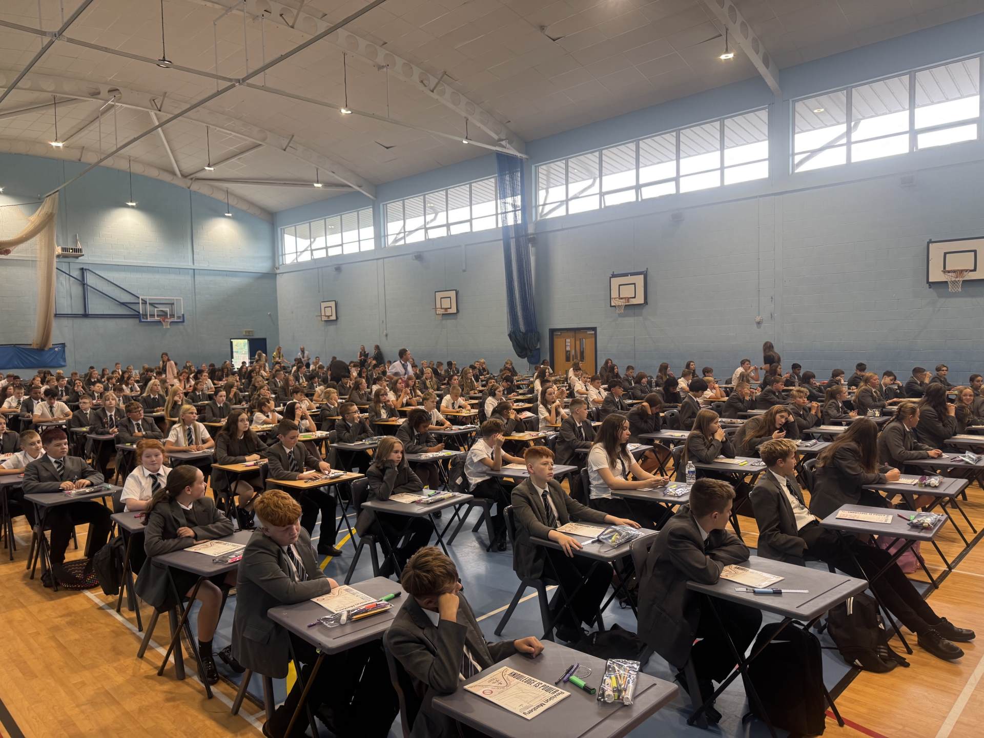 Students enjoying a positive return to Torquay Academy