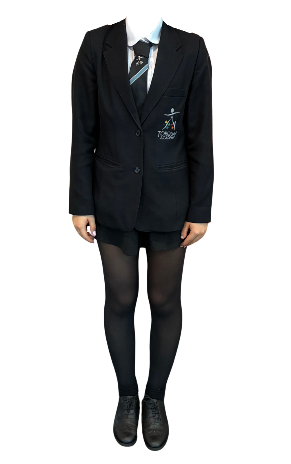 Example of the Torquay Academy girls&rsquo; uniform